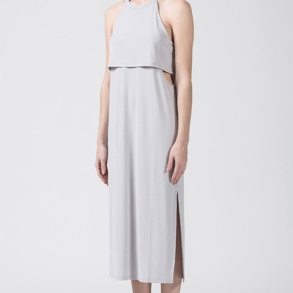 Boutique Layered Racerback NWT Midi Dress - Picture 3 of 8